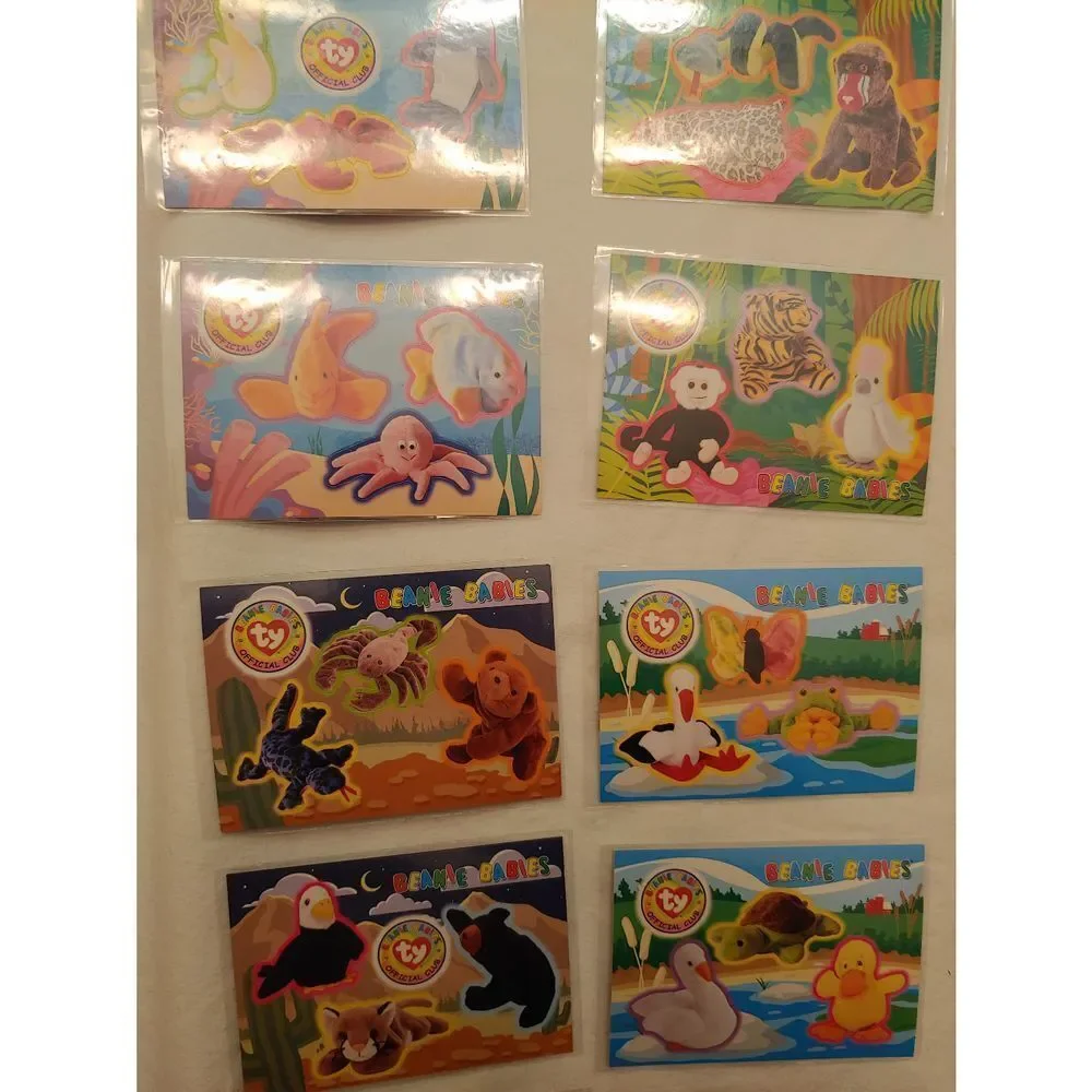 TY Beanie Babies BBOC Stickers - Series 3 20 cards 3 stickers per card